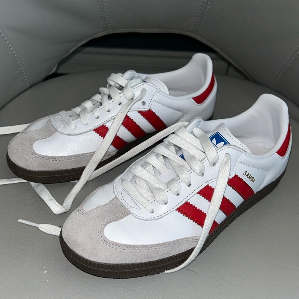 red adidas sambas!